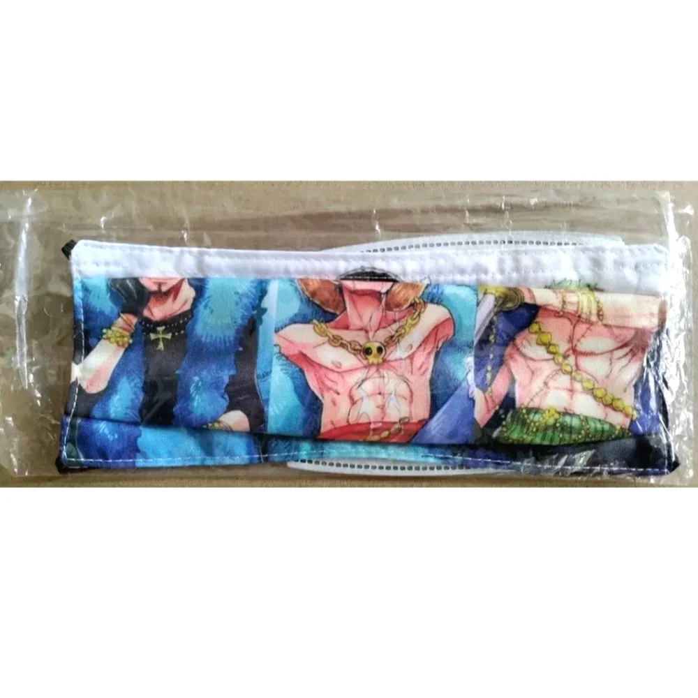 NEW Anime One Piece Face Mask 2.5PM 2 Filters! Manga Facewear Balaclava. Unisex
